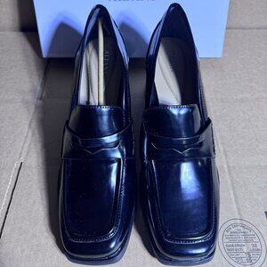 Alfani Women’s Jeeny Slip on Penny Loafer Pumps Black